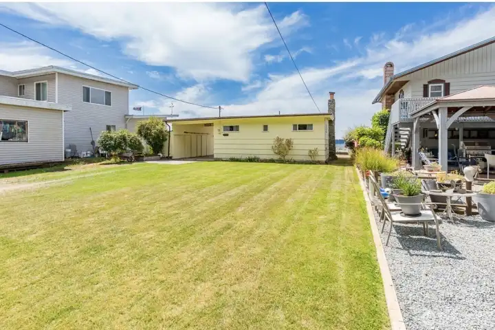 Expansive backyard