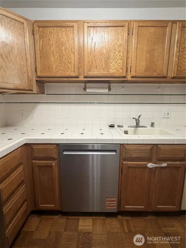 Photo of the new dishwasher Photo of the new dishwasher