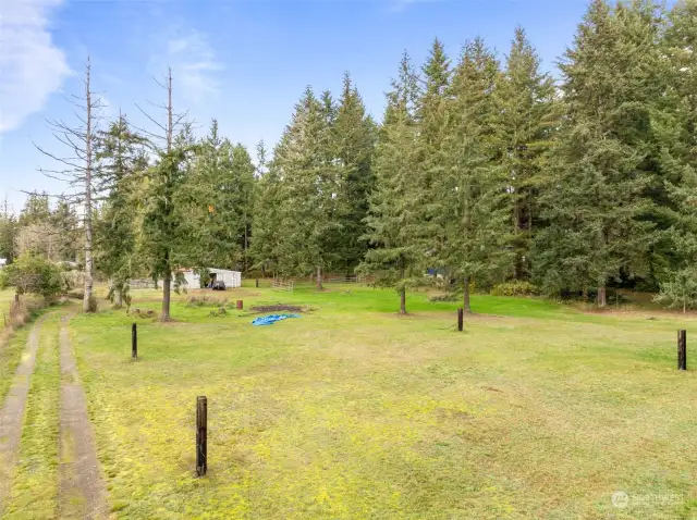 Fenced Pasture Area