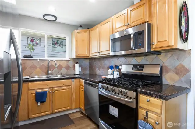 Stainless steel appliances