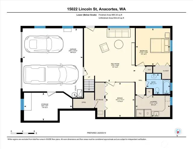 Lower Level Floor Plan