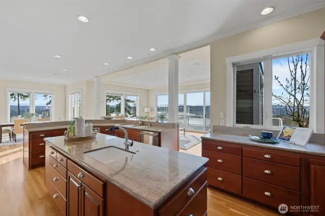 Large spacious kitchen