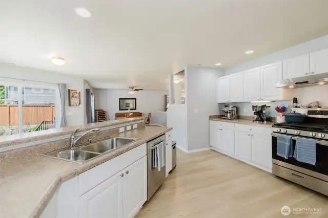 and lots of counter space