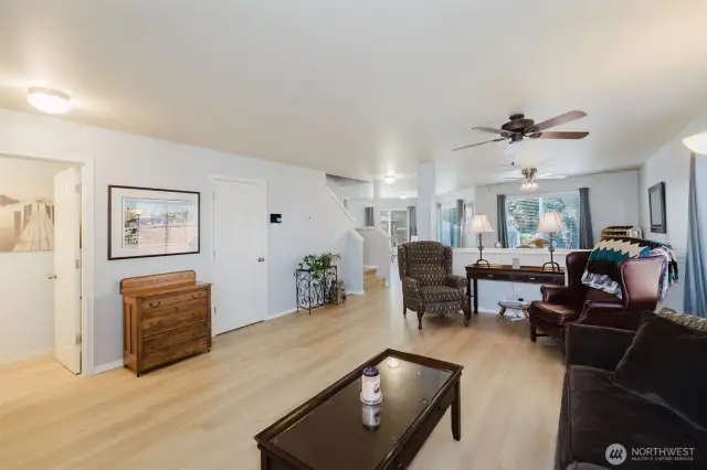 Open floor plan