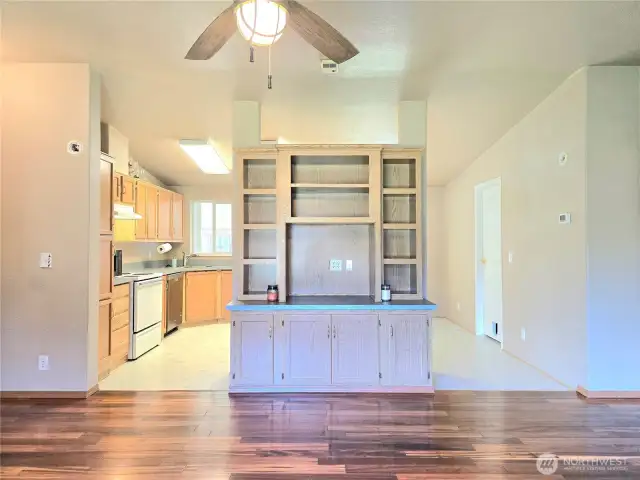 Living Room to kitchen