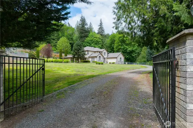 Price per square foot is WAAAAY less than other homes. 20 forested acres with a 3,138 sqft custom home and gorgeous views along the creek