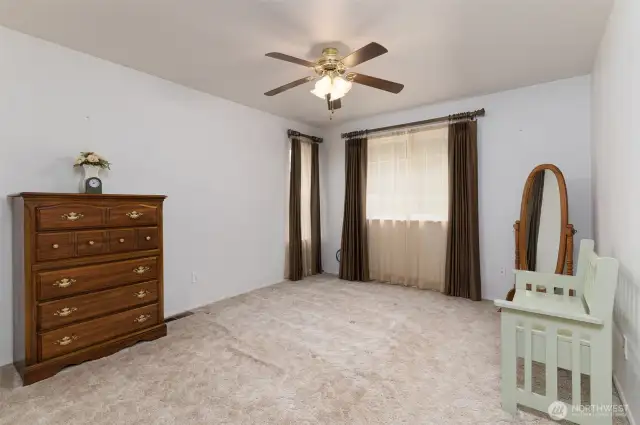 All the bedrooms are spacious