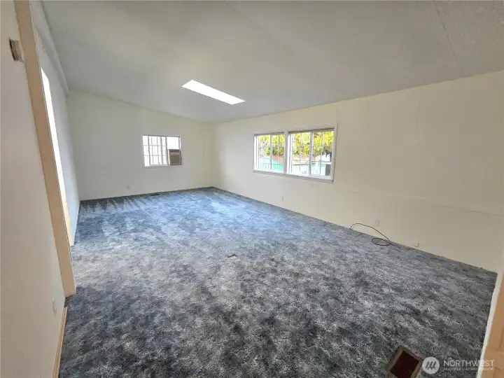 HUGE family room.