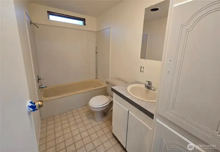 Extra bathroom.