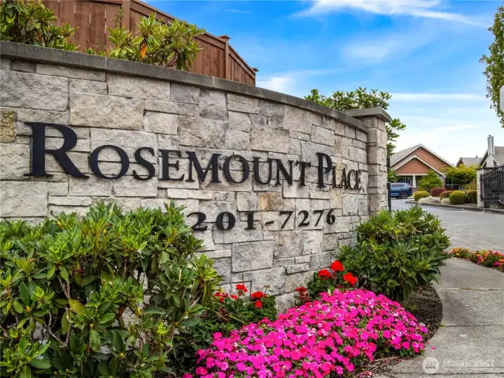 Rosemount Place  has gated access for safety and security.