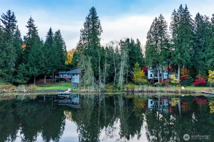 View of the lot from the water