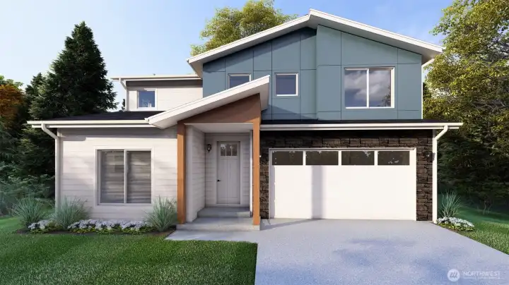 Exterior Rendering. Photo is for representation purposes only.