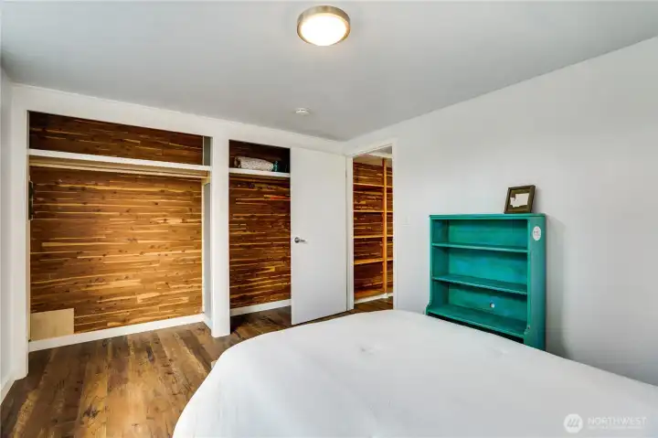 Double the storage, double the charm—these cedar-lined closets are a quiet luxury that makes life feel just a bit more refined.