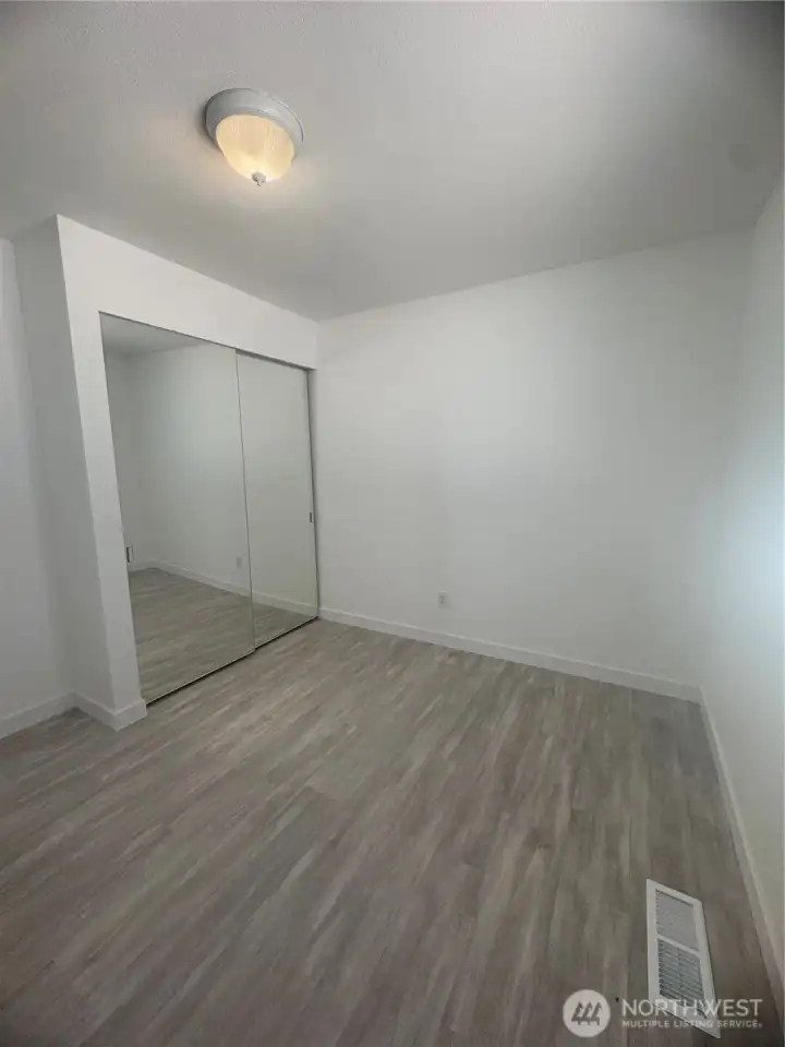 Bedroom (2) Across the hall from the Main bathroom.  9'7" x 8'10"