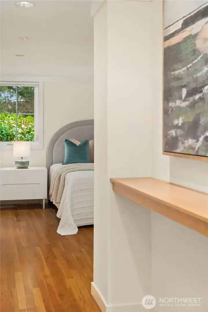 Entrance into primary bedroom