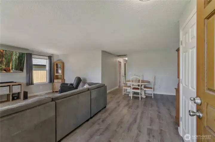 Walk in the front door to a Great Room feel.