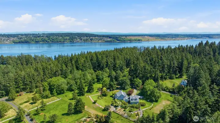 Located on the southeast end of Fox Island near the Fishing Pier. Quiet and private estate setting.
