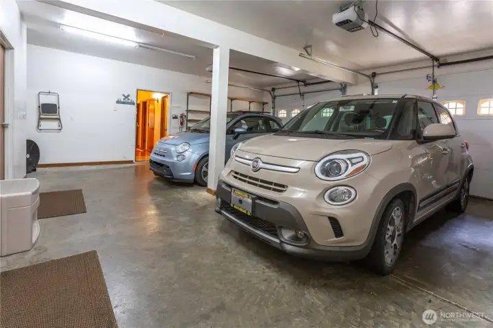 Garage looking to main house