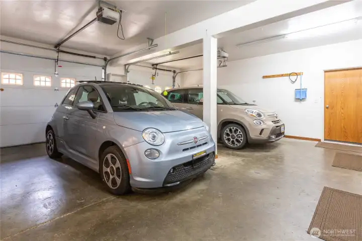 Garage looking to apartment