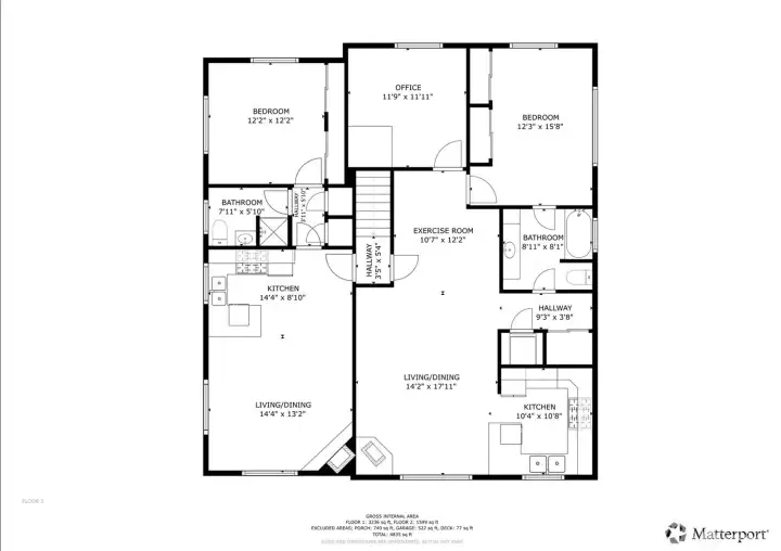Upper Level Floorplan