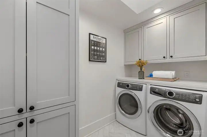 Laundry Room with Storage.