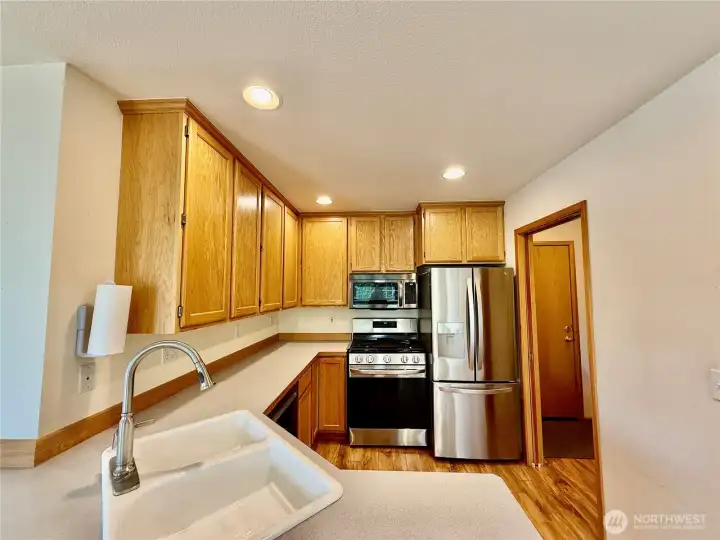 Stainless steel appliances