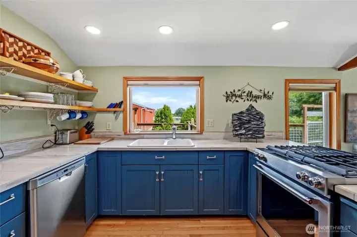 Kitchen in primary house