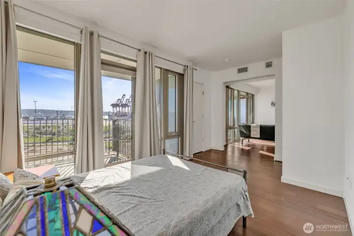 Bedroom with Balcony