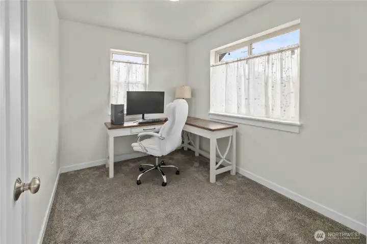 Bedroom 3 - great office for work from home Bedroom 3 - great office for work from home