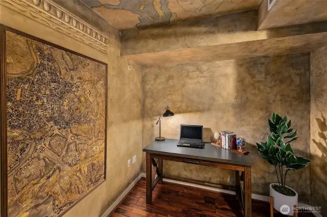 Artist Paint in Den