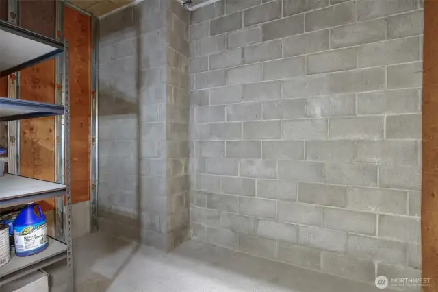 Massive, completely private, storage closet. #321 on P3.