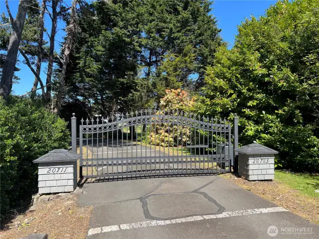 A code to open the gates to your private sanctuary.
