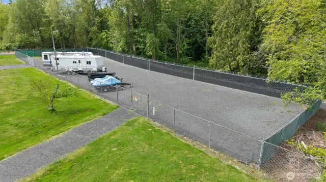 RV storage located on property.