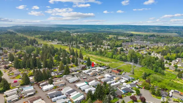 Aerial view. Located near Costco, Frontier Village and community center.