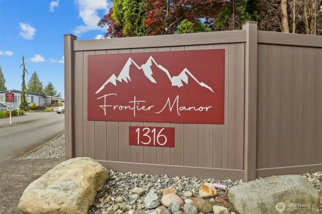 Frontier Manor! A Co-Op owned community.