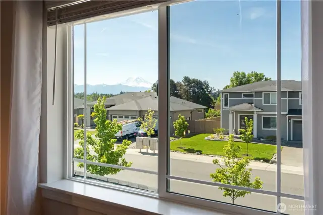 ~View of Mt. Rainier from Bedroom #3~