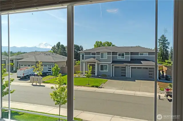 ~View of Mt. Rainier from Bedroom #4~