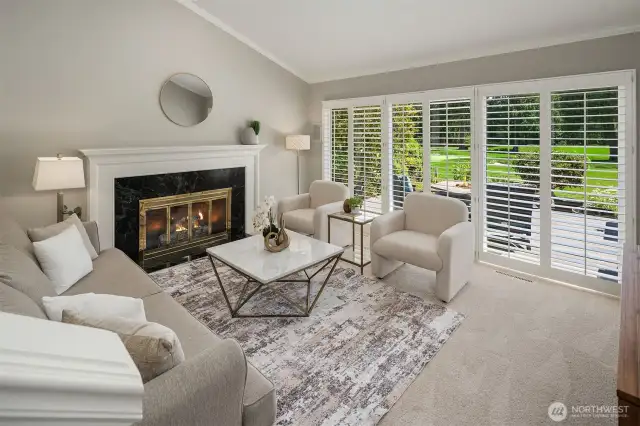 Formal living Room with breathtaking views