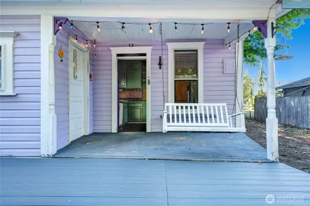 Charming Back Deck