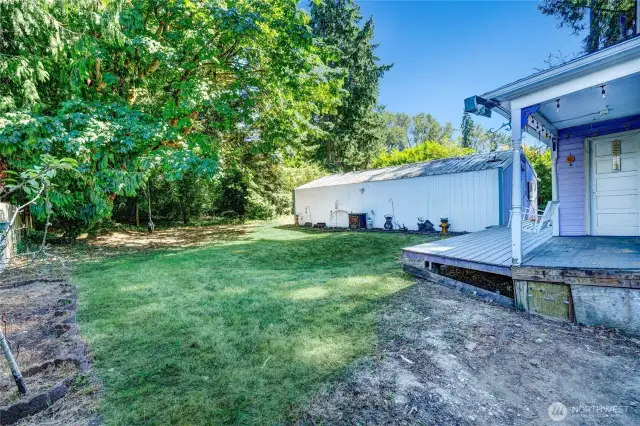 Spacious Rear Yard