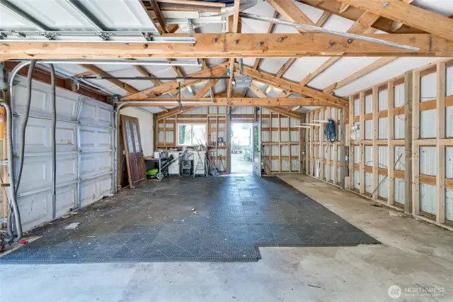Interior of the Shop - Electric Door Opener