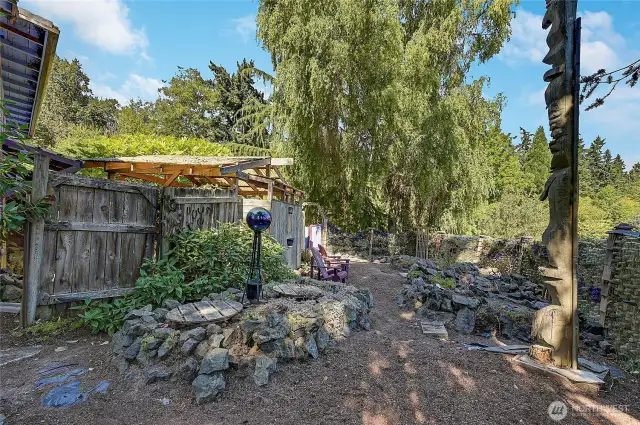 Yard and Art