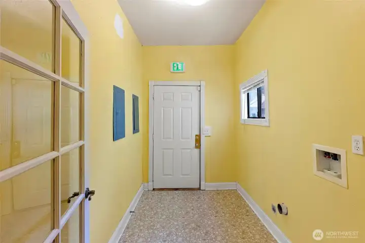 Laundry on main level