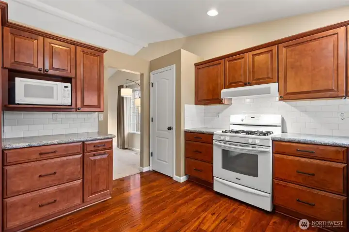 Custom Cabinetry in kitchen.