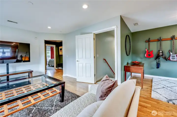 Open floor plan, new flooring, paint, lighting and more throughout this lovely home.
