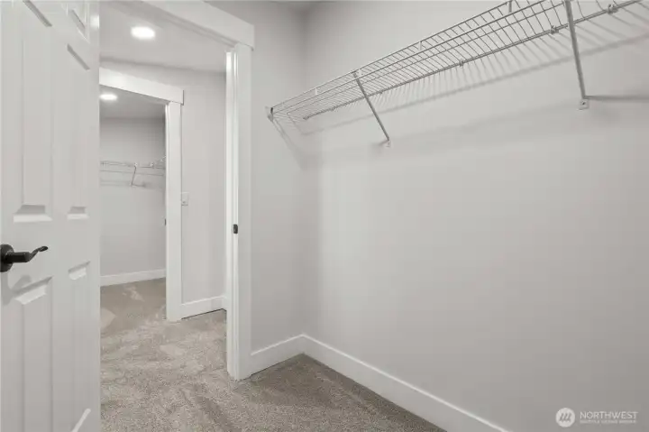 Primary Walk-In Closets - there are two of them!