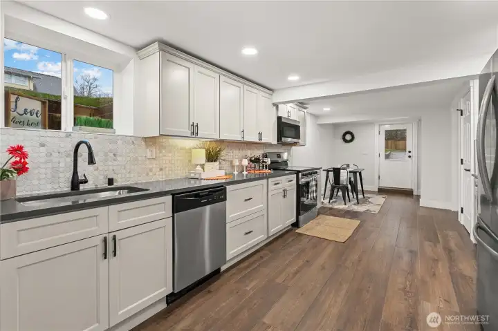 Looking toward the other basement access, toward the Dining Room.