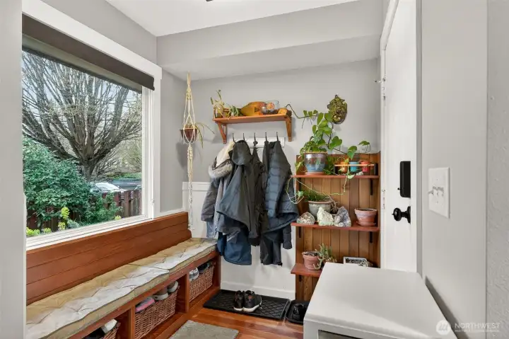 Front entrance/mudroom