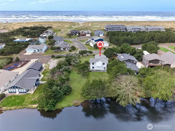 Looking West towards the Ocean