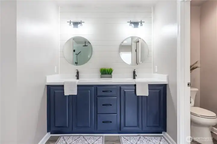 Remodeled Primary bathroom